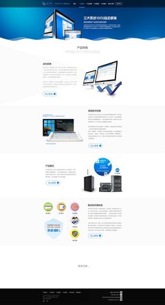 網站系統介紹頁面設計與排版要點